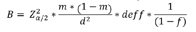 Equation: estimated number of births