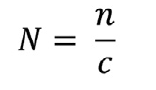 Equation: cluster conversion